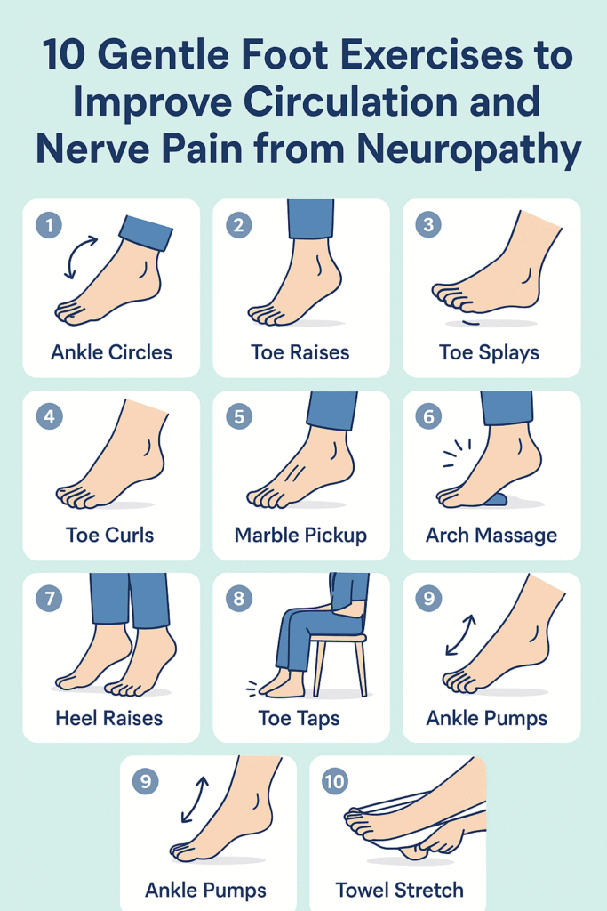 10 Effective Foot Exercises for Neuropathy to Improve Circulation and Relieve Nerve Pain