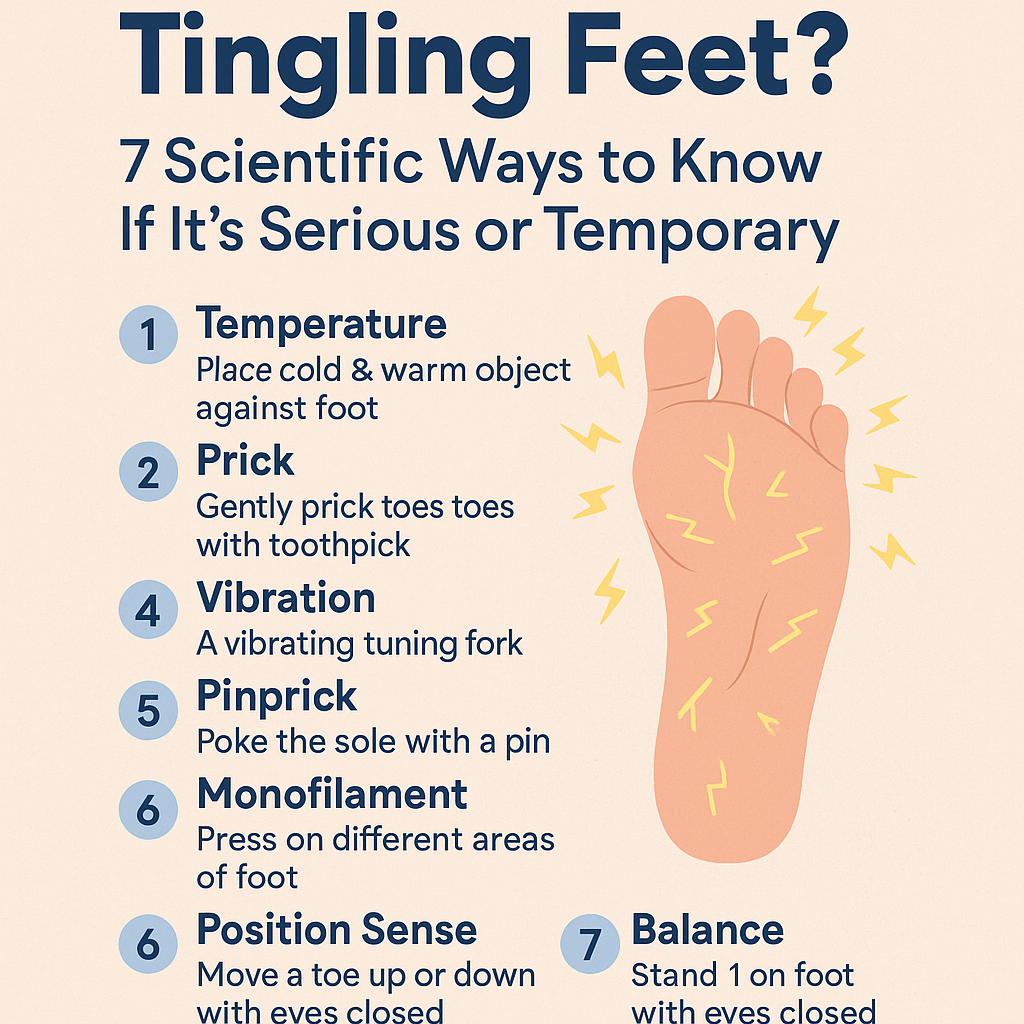 Tingling Feet? 7 Scientific Ways to Know If It’s Serious or Temporary