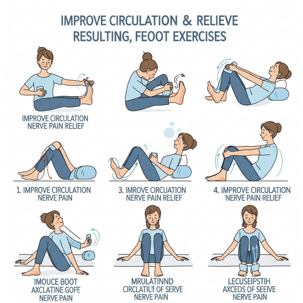 10 Gentle Foot Exercises to Improve Circulation and Nerve Pain from Neuropathy