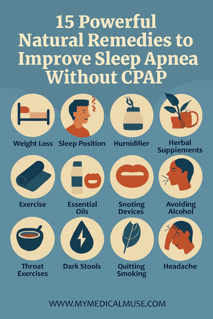 Natural Remedies to Improve Sleep Apnea