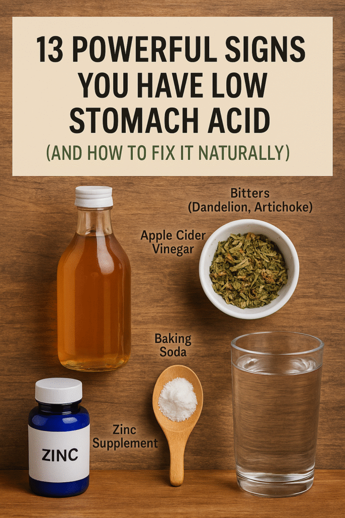 Signs You Have Low Stomach Acid