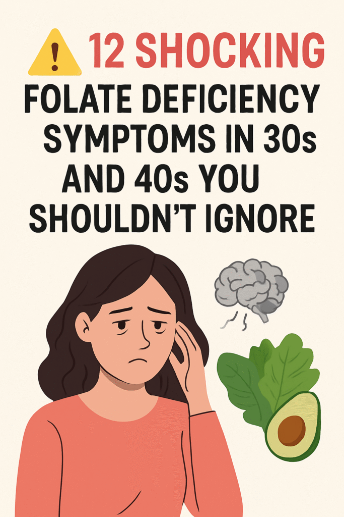 Folate Deficiency Symptoms