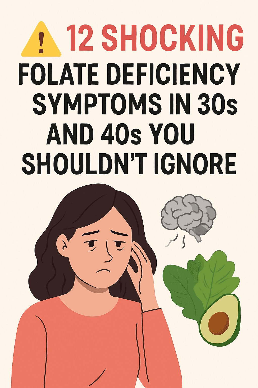 12 Shocking Folate Deficiency Symptoms in 30s and 40s You Shouldn’t Ignore