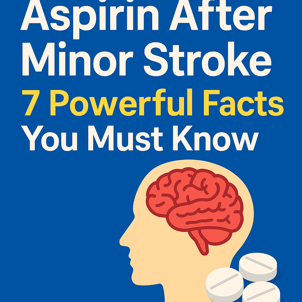 Aspirin After Minor Stroke 7 Powerful Facts You Must Know