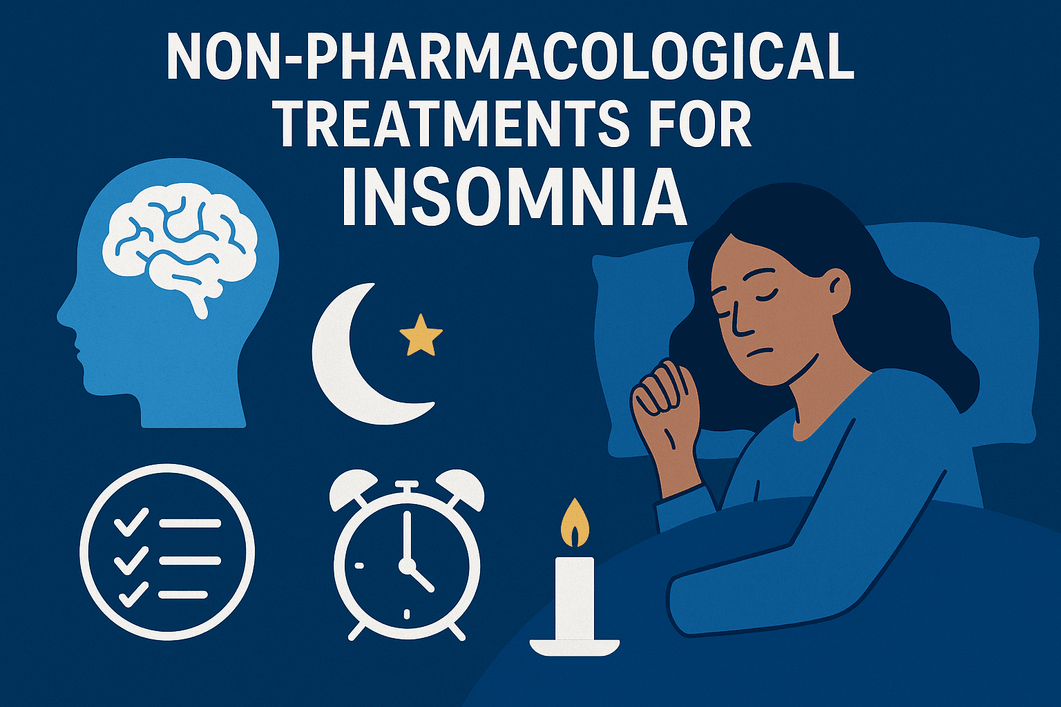 Image showcasing 9 Proven Non-Pharmacological Treatments for Insomnia That Actually Work