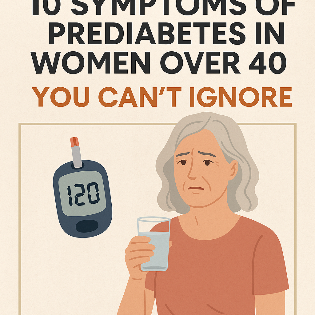 Symptoms of Prediabetes in Women Over 40