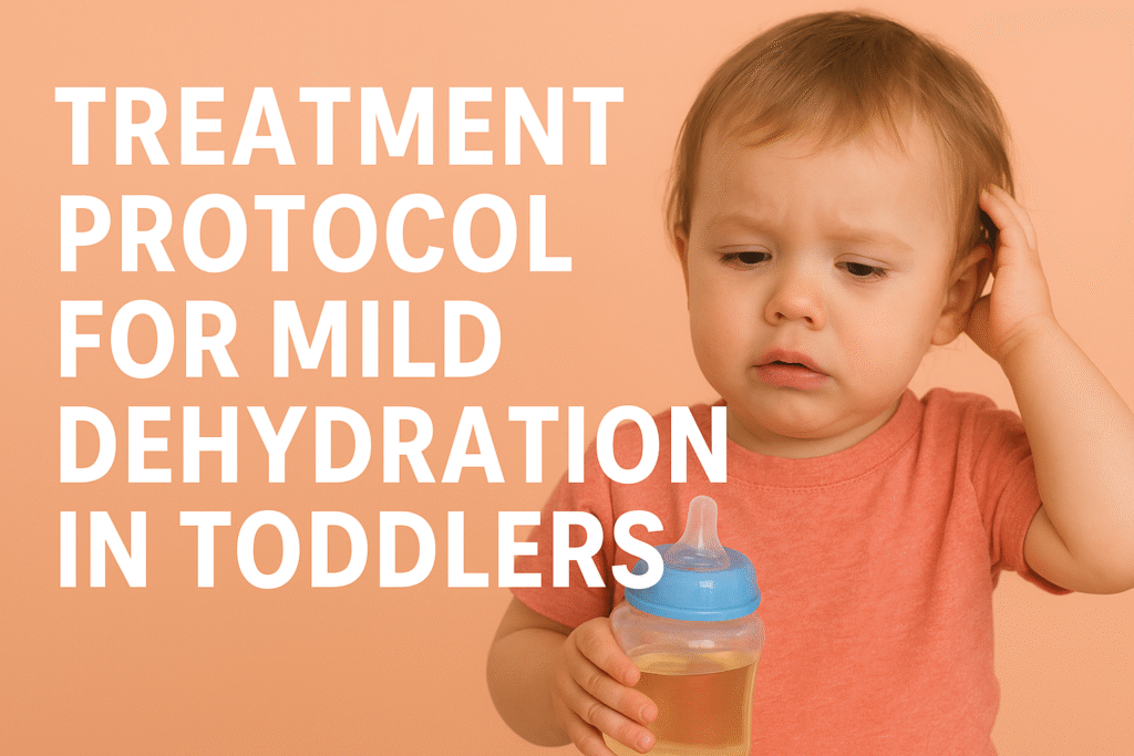 Treatment for Mild Dehydration in Toddlers