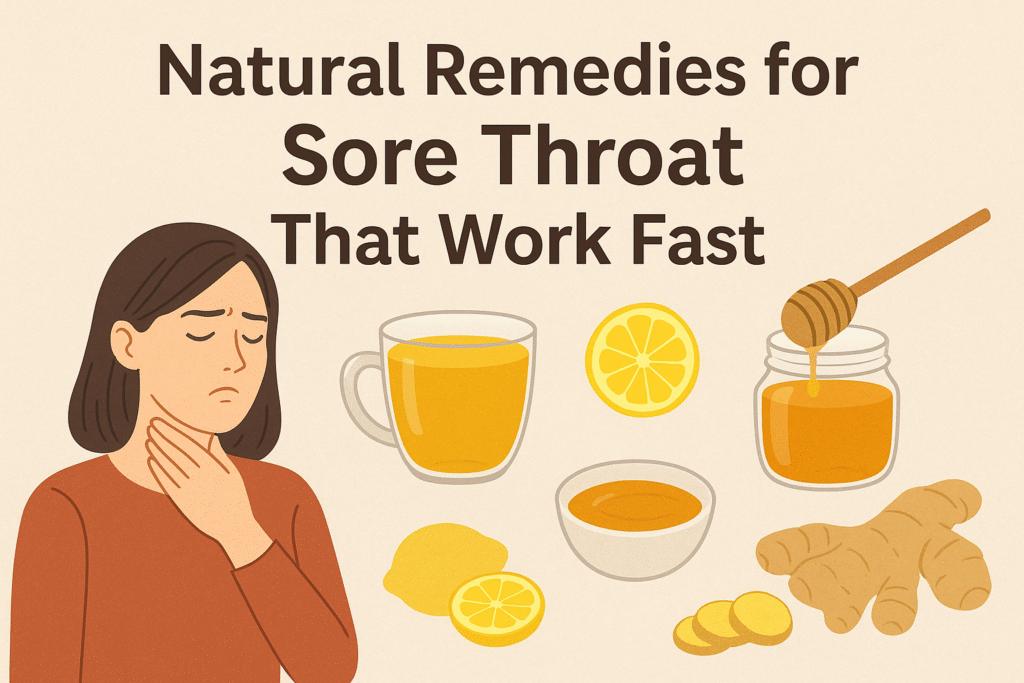 15 Natural Remedies for Sore Throat That Work Fast and Effectively