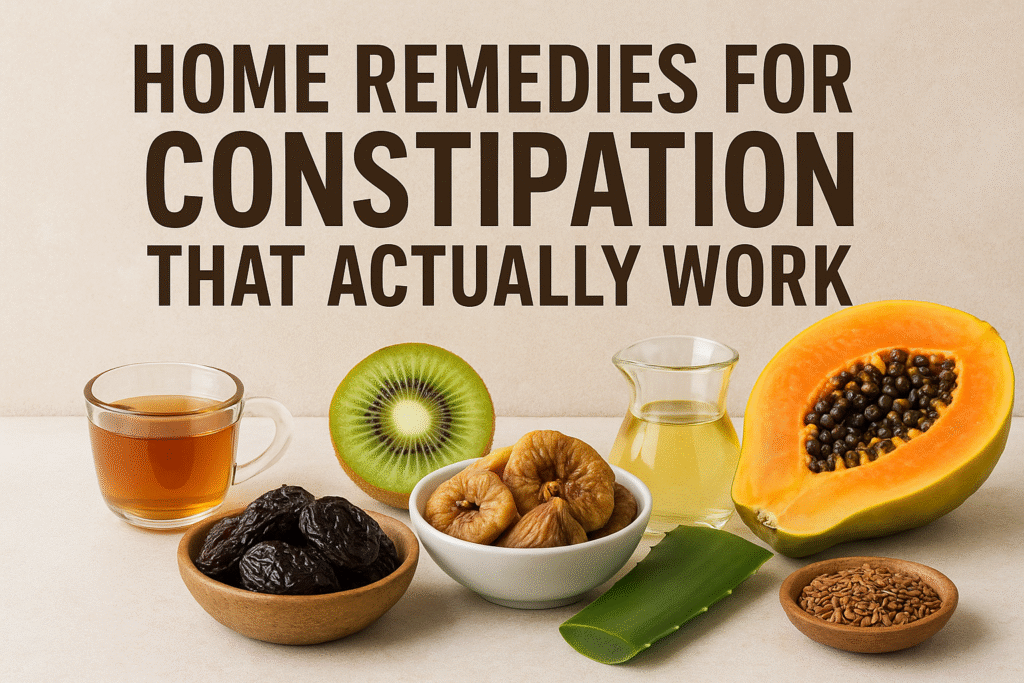 15 Powerful Home Remedies for Constipation That Really Work