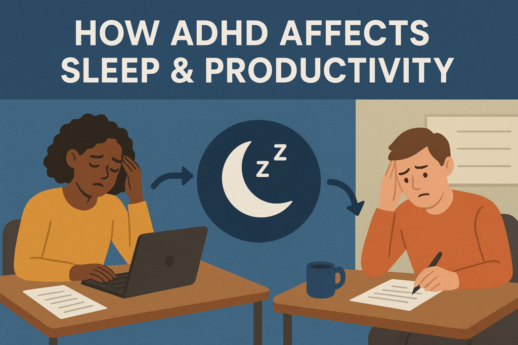 7 Proven Ways ADHD Affects Sleep and Productivity (And How to Fix It)