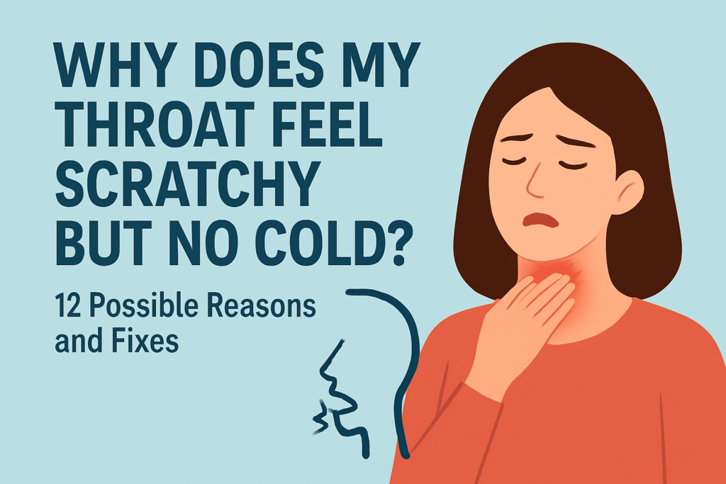 Why Does My Throat Feels Scratchy but No Cold? 12 Powerful Causes & Fixes