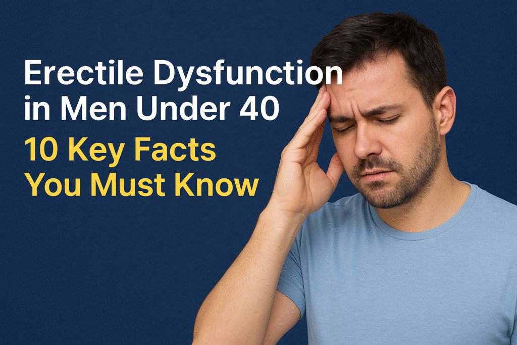 Erectile Dysfunction in Men Under 40 7 Shocking Facts You Must Know