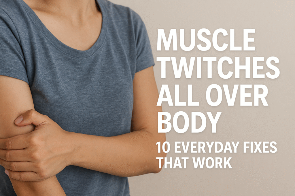 Muscle Twitches All Over My Body:
