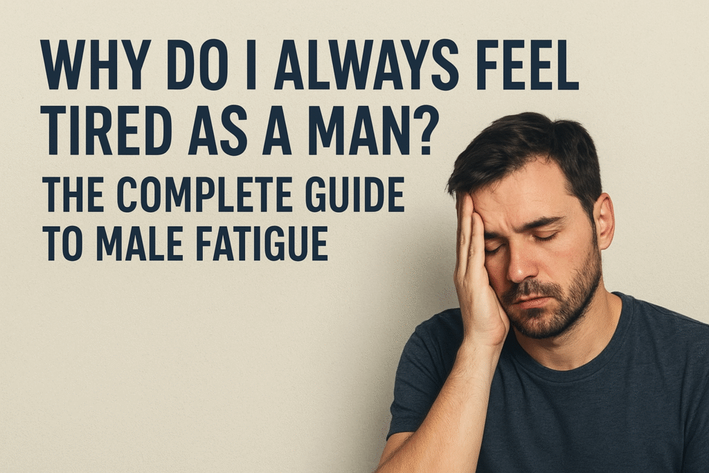 Why Do I Always Feel Tired as a Man 7 Powerful Reasons & Fixes