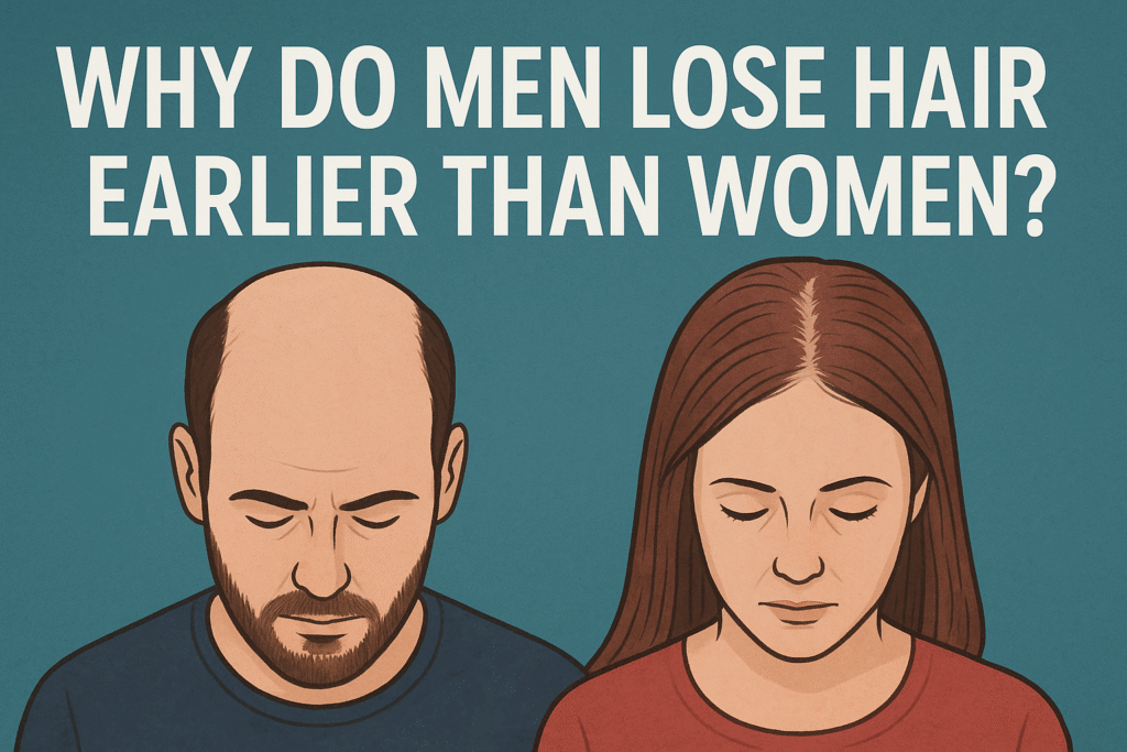 Why Do Men Lose Hair Earlier Than Women 7 Powerful Reasons Explained