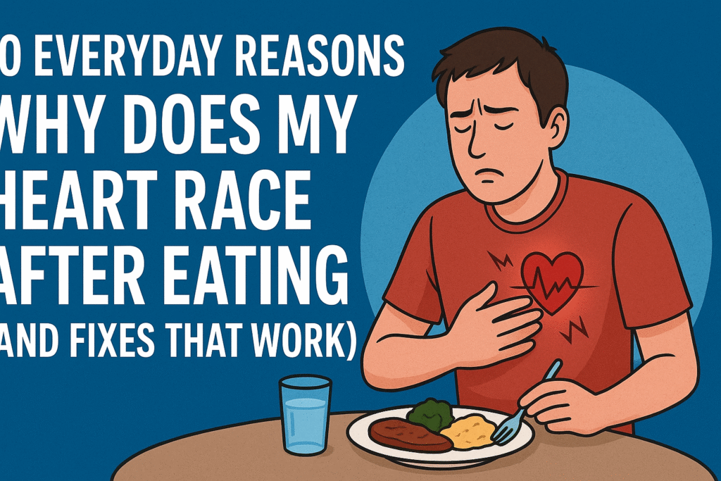 Why Does My Heart Race After Eating