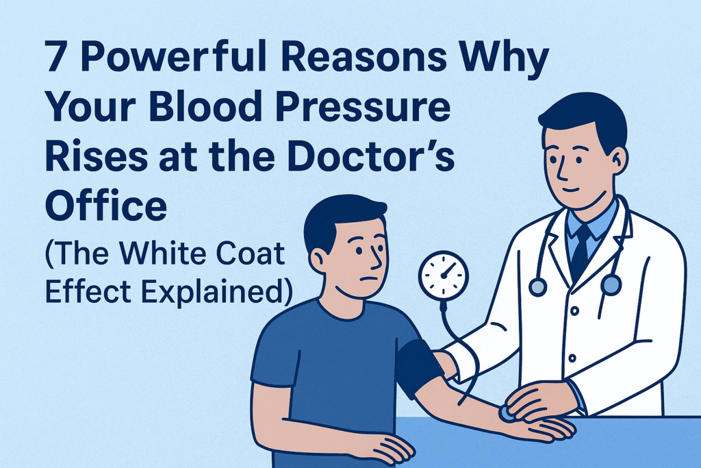 7 Powerful Reasons Why Your Blood Pressure Rises at the Doctor’s Office (The White Coat Effect Explained)