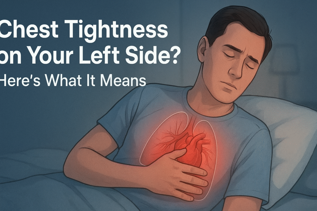 Chest Tightness When Lying on Left Side