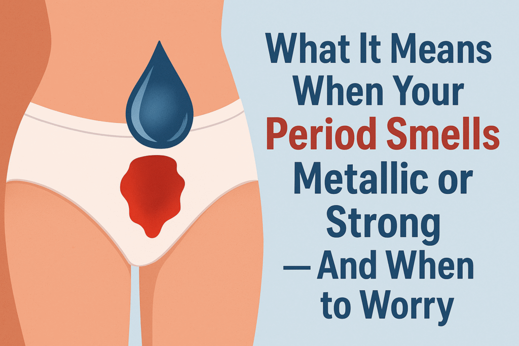 When Your Period Smells Metallic or Strong