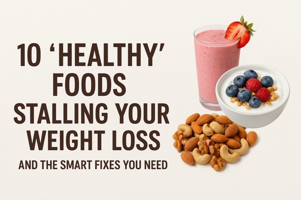 Healthy foods stalling your weight loss