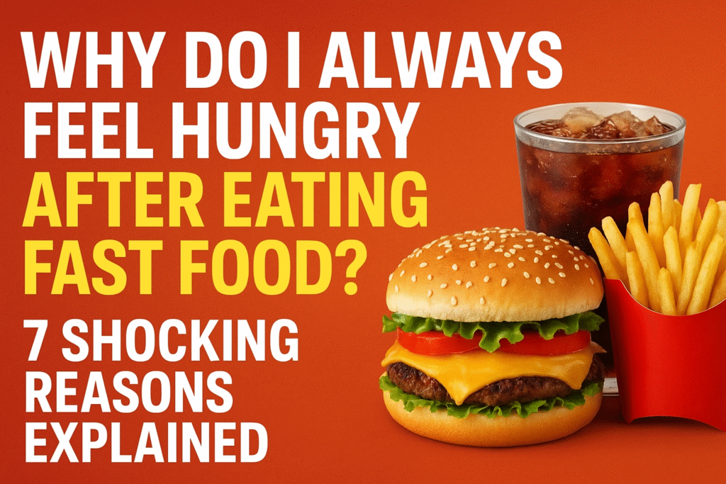 Hungry After Eating Fast Food