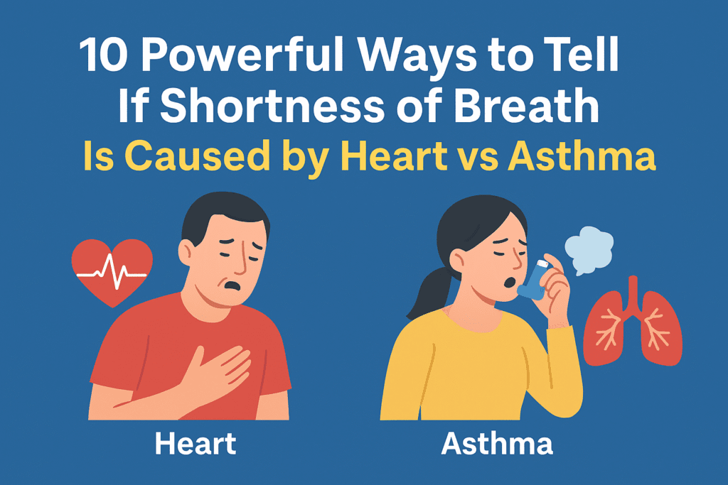 Shortness of Breath Is Caused by Heart vs Asthma