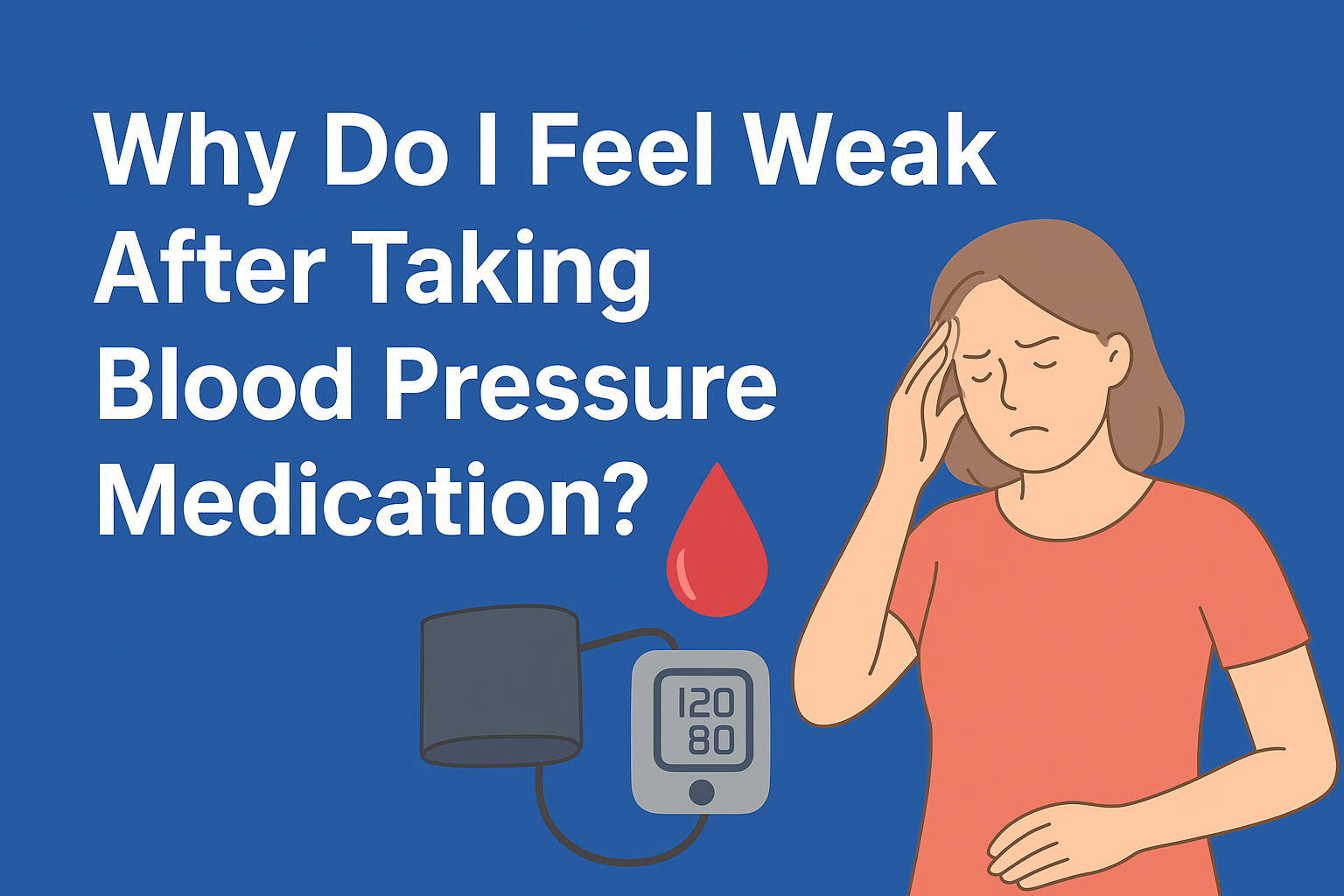 Why You Feel Weak After Taking Blood Pressure Medication