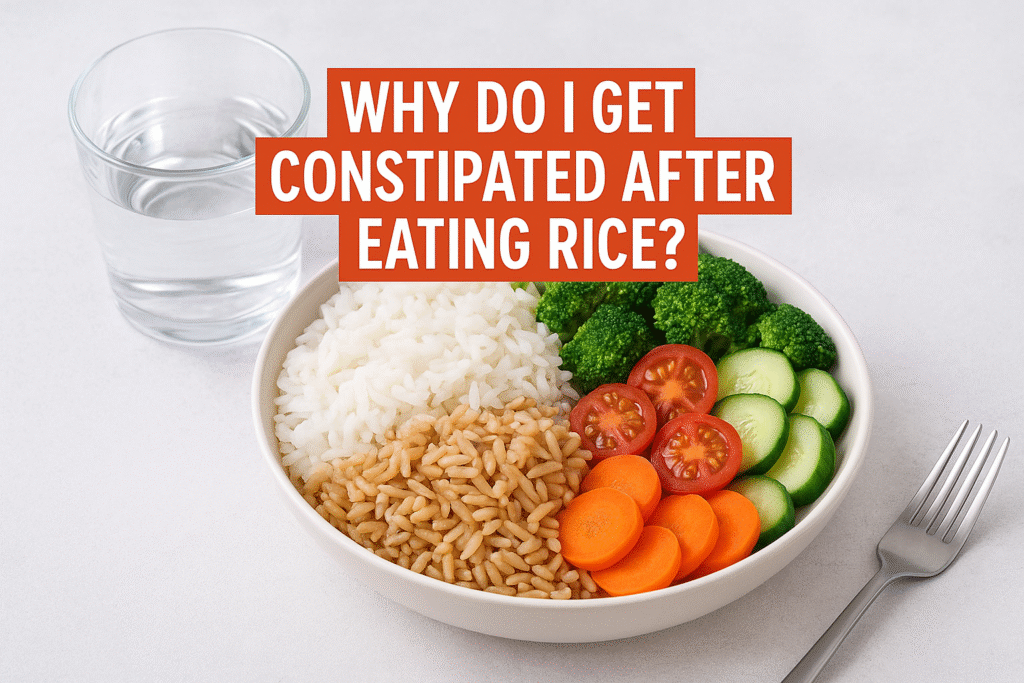 Why You Get Constipated After Eating Rice