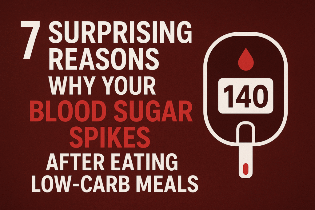Why Your Blood Sugar Spikes After Eating Low-Carb Meals