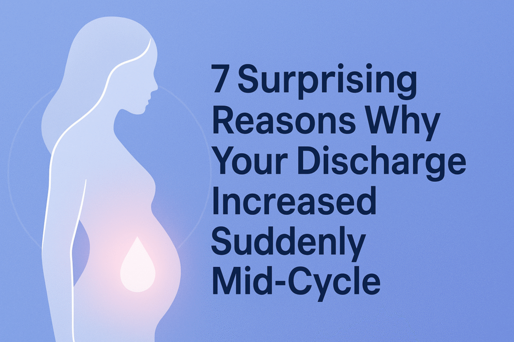 Why Your Discharge Increased Suddenly Mid-Cycle