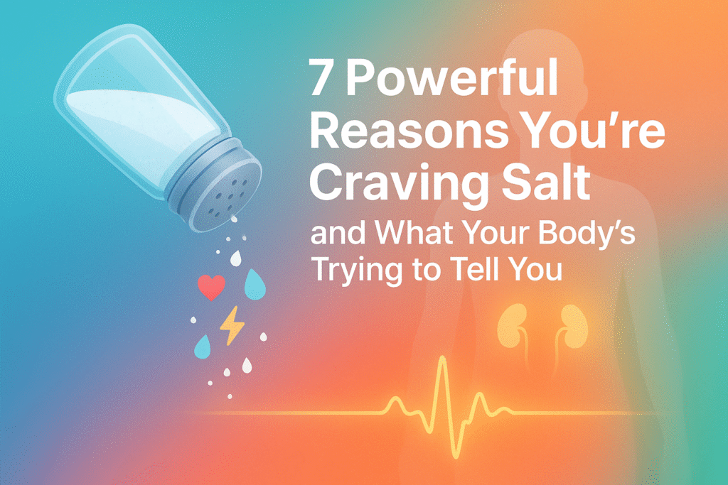 7 Powerful Reasons Why You Are Craving Salt and What Your Body Is Trying To Tell You