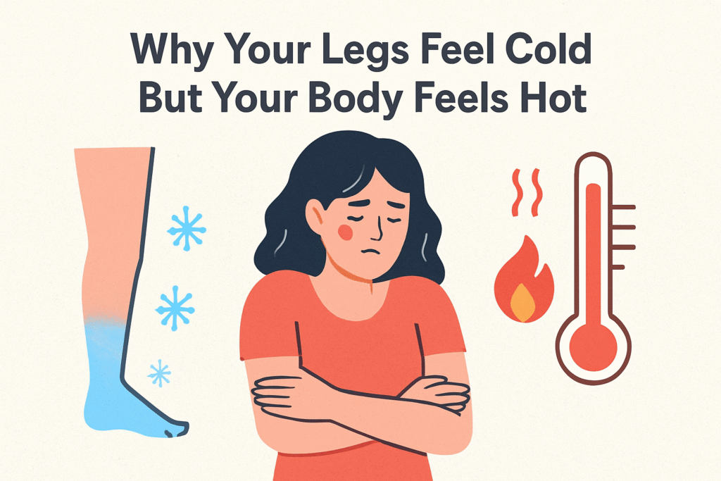 Why Your Legs Feel Cold but Your Body Feels Hot: