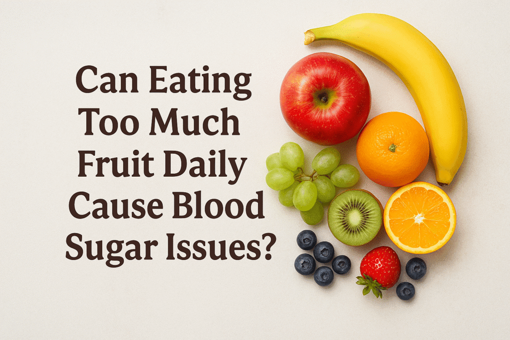 Can Eating Too Much Fruit Daily Cause Blood Sugar Issues