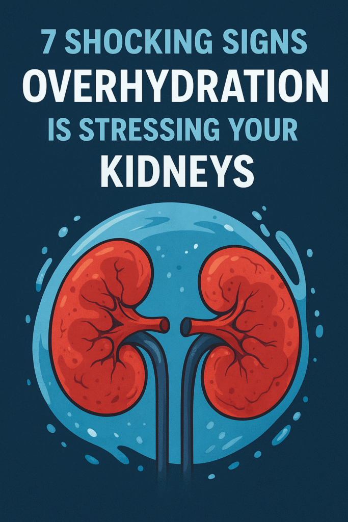 Signs Overhydration Is Stressing Your Kidneys