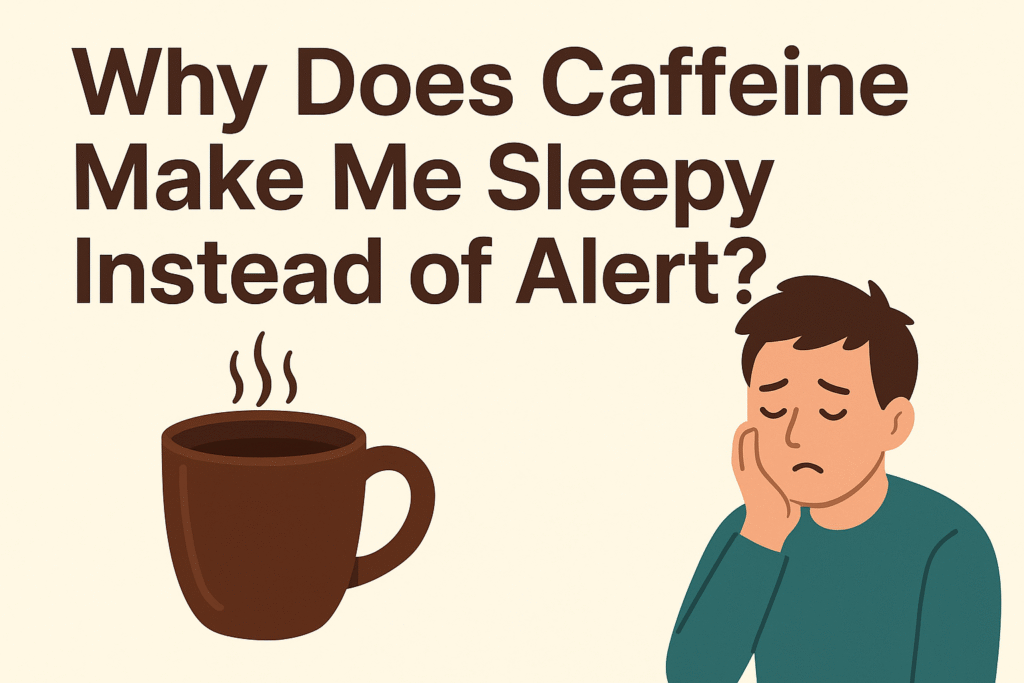 Caffeine Makes You Sleepy Instead of Alert