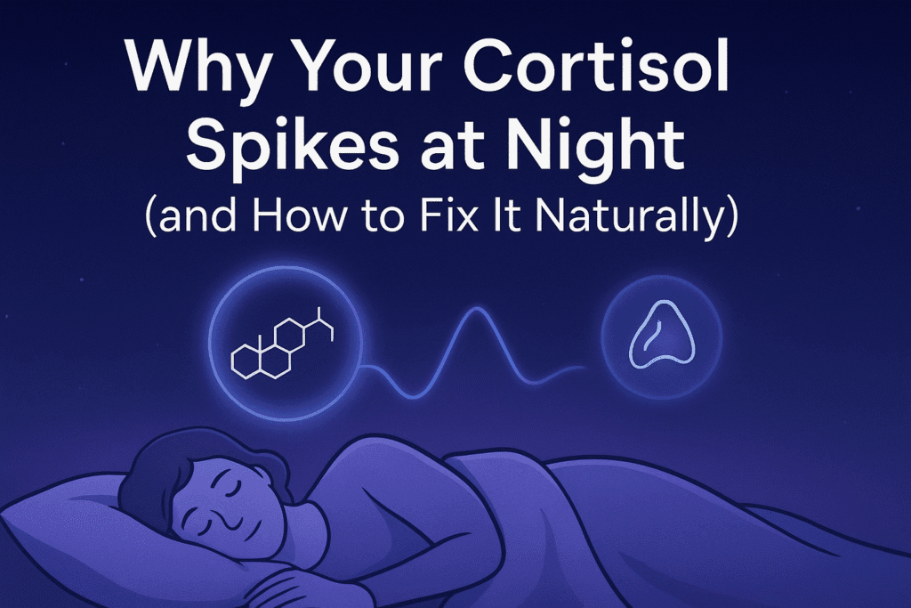 Why Your Cortisol Spikes at Night (7 Natural Solutions to Restore Your Sleep)