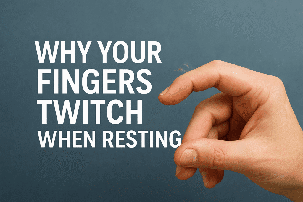 Why Your Fingers Twitch When Resting