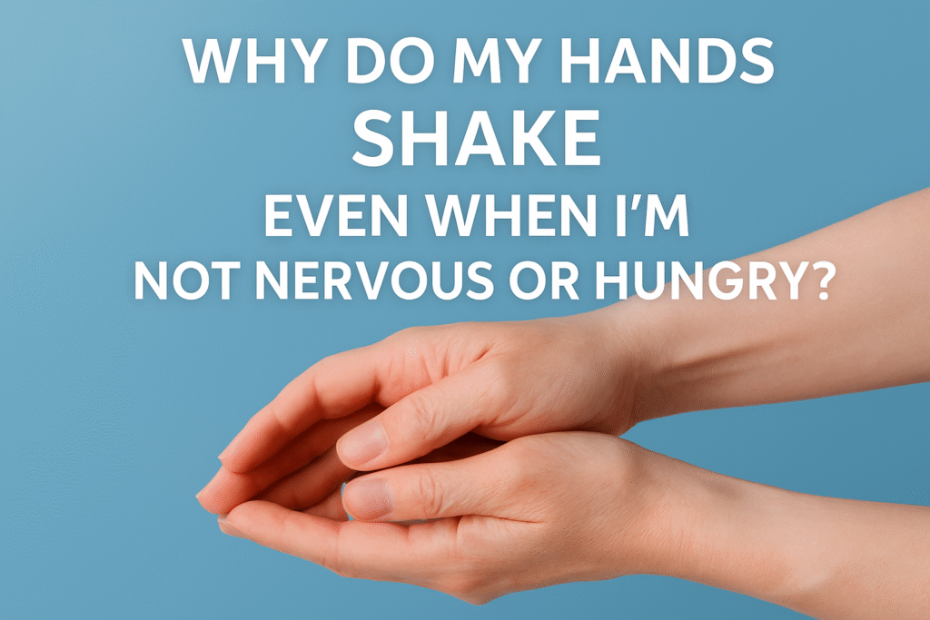 Why Your Hands Shake When You Are Not Nervous or Hungry