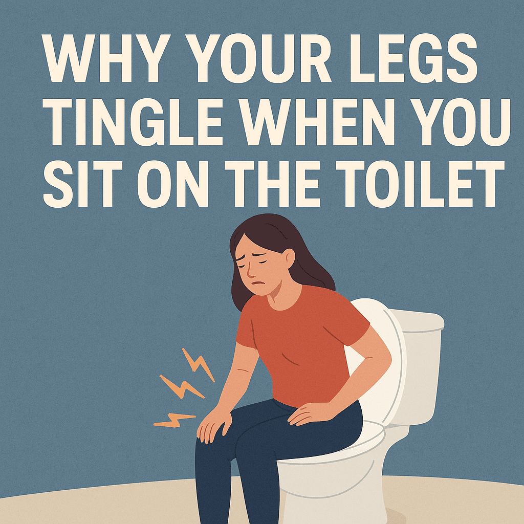 Why Your Legs Tingle When You Sit on the Toilet