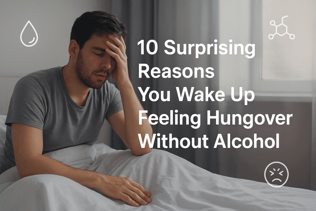 wake up feeling hungover without alcohol