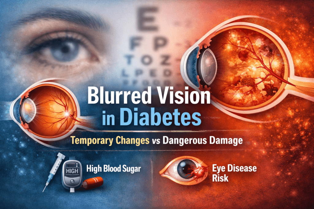 Blurred Vision in Diabetes