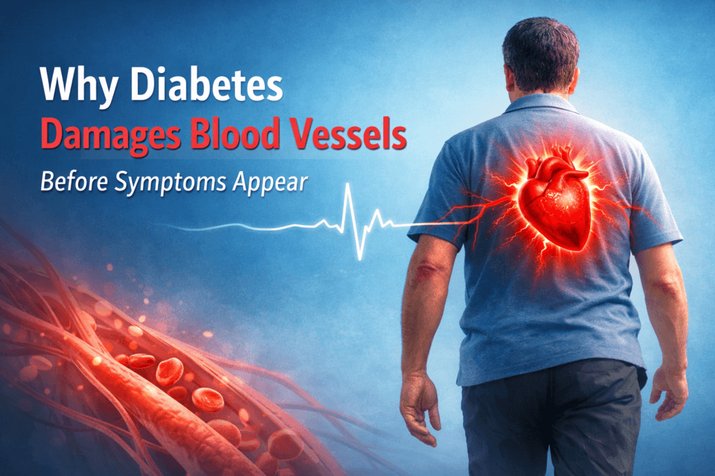 10 Critical Reasons Why Diabetes Damages Blood Vessels Before Symptoms Appear