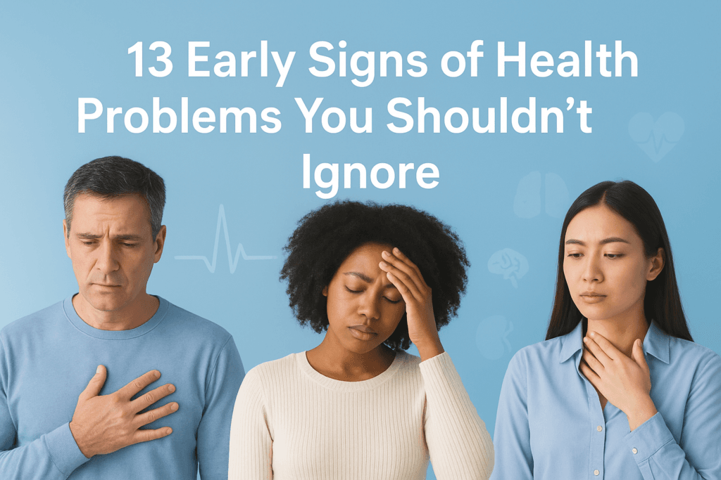 13 Early Signs of Health Problems You Shouldn’t Ignore for Better Health