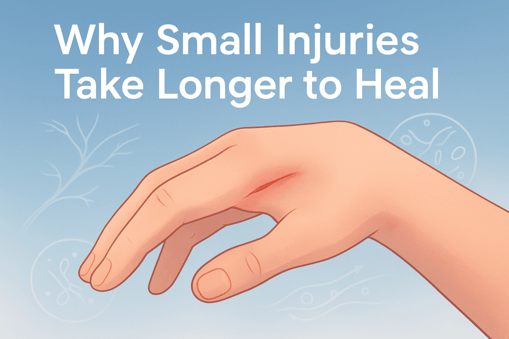 Surprising Reasons Why Small Injuries Take Longer to Heal