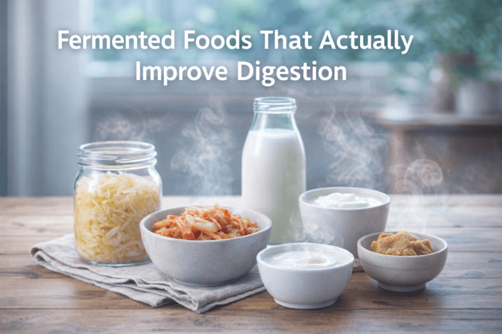 Fermented Foods Digestion Benefits