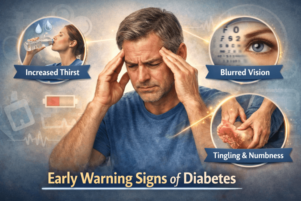 Early Warning Signs of Diabetes Most People Ignore 10 Subtle Symptoms You Must Know