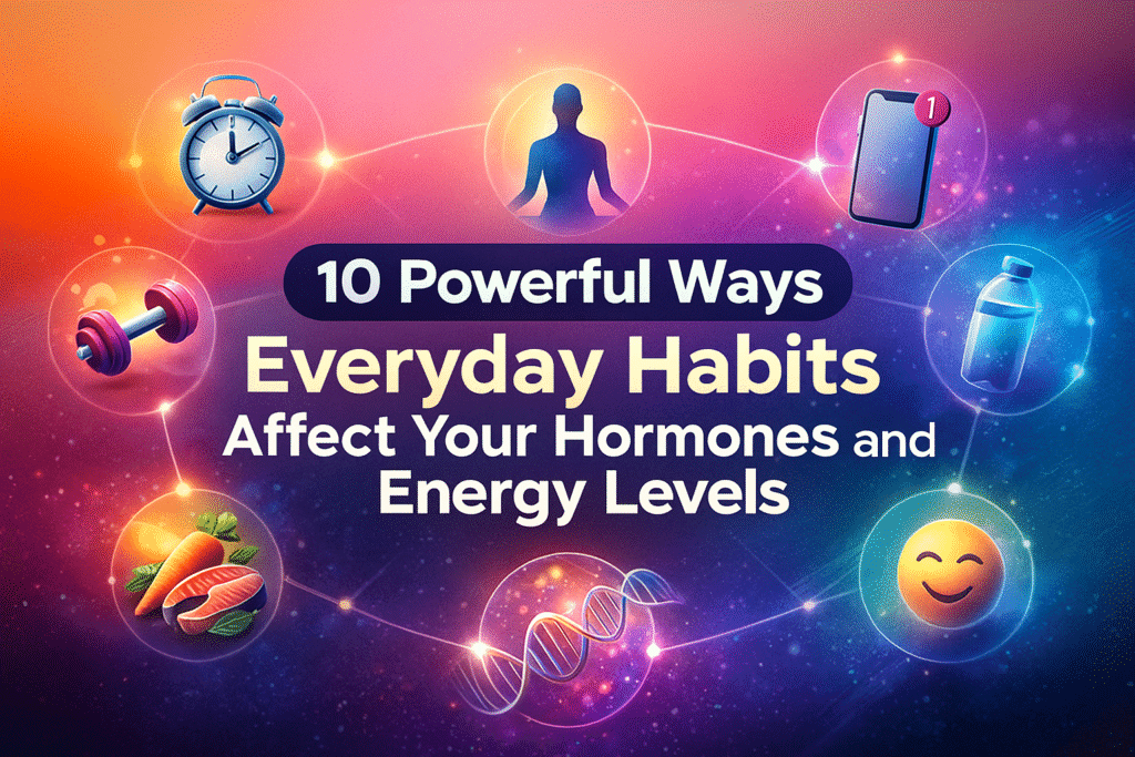 Everyday Habits Affect Your Hormones and Energy
