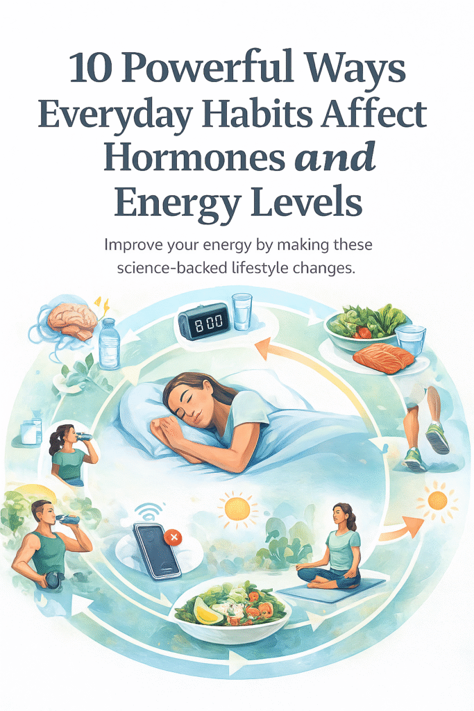 Everyday Habits Affect Your Hormones and Energy
