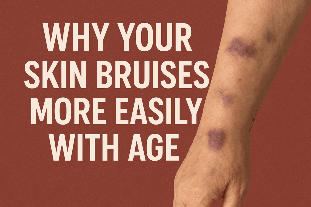 Reasons Your Skin Bruises More Easily With Age