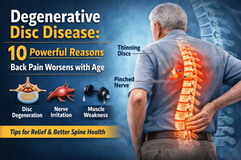 Degenerative Disc Disease 10 Powerful Reasons Back Pain Worsens With Age
